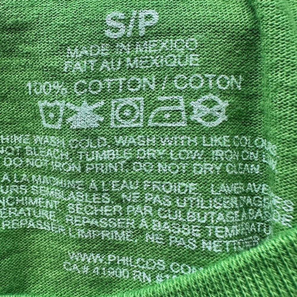 Pink Floyd Green Graphic T-Shirt March 15 1966 Marquee London Concert Small - Picture 6 of 7